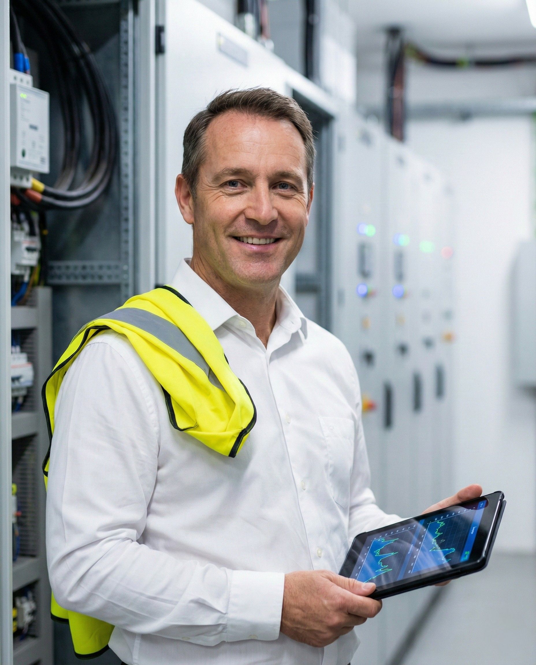 Ingénieur VoltVer sur le terrain